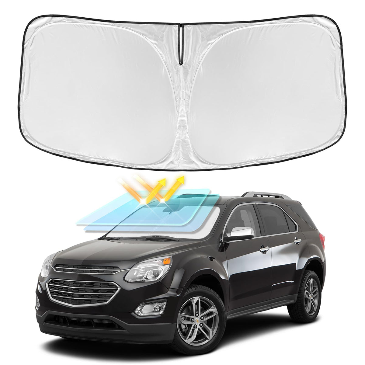 for Toyota Tacoma 2016-2024 2025 2026 Sun Shade Sunshade Windshield Cover