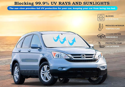Windshield Sun Shade for Honda CRV 2007-2011 Accessories Foldable Keep Cool
