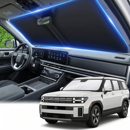 for Honda Accord 2018-2022 Windshield Sun Shade Front Window Shade Custom Fit Accord Accessories Sun Visor Foldable Shade Blocks UV Rays Summer Must Have Car Accessories