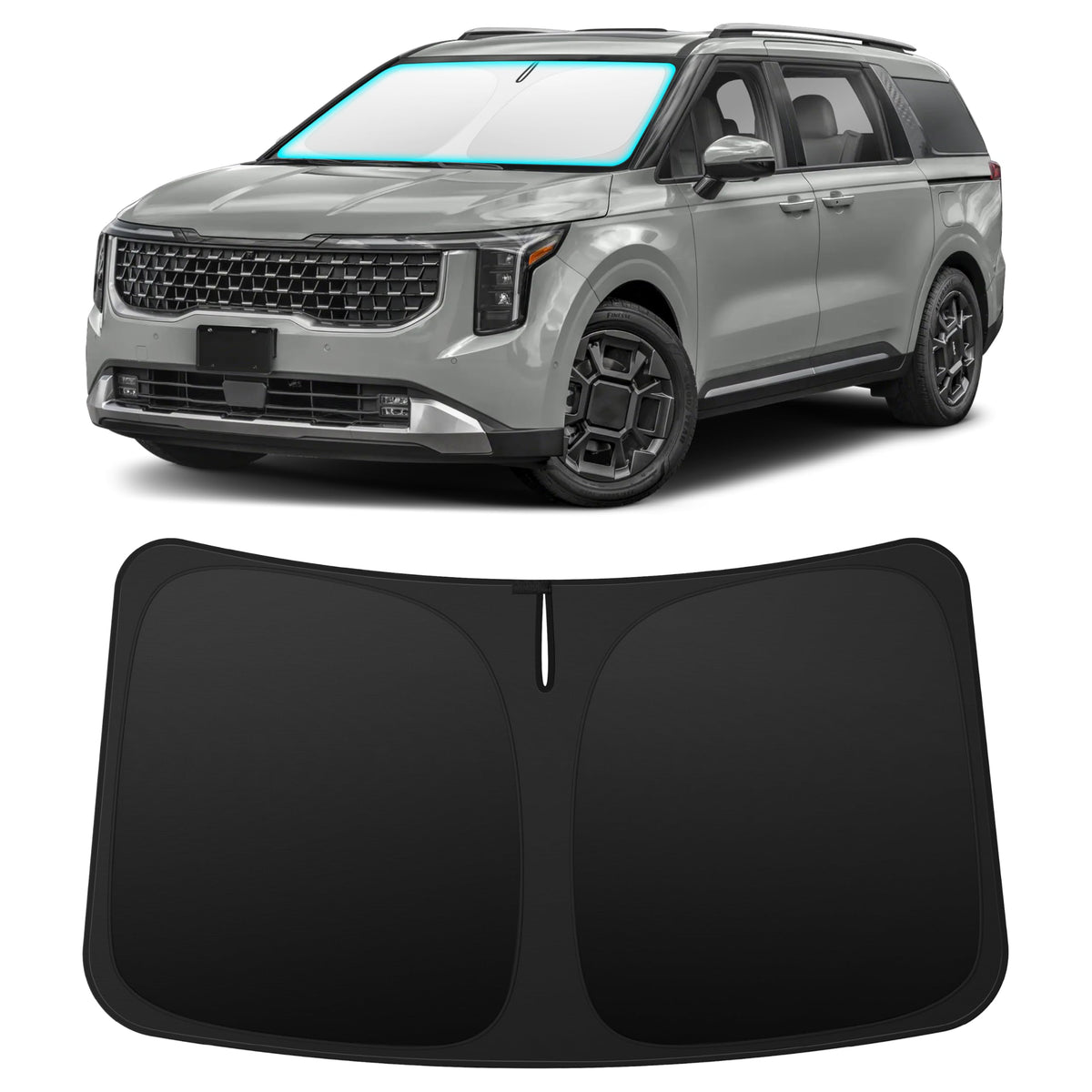 INSAUTO Custom Fit Windshield Sun Shade for Toyota Camry 2018-2024