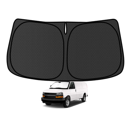 Murano Windshield Sun Shade for Murano 2015-2024 Blocks UV Rays Accessories,1:1 Custom Foldable Thickened Wear-Resistant Front Window Sunshade Visor,Keeps Your Car Cooler