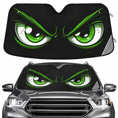Sea Turtle Teal Windshield Sun Shade for Car Auto SUV Truck Foldable Front Window Sunshade Sun Visor Protector Block UV Rays Reflect Heat, 55" x 28"
