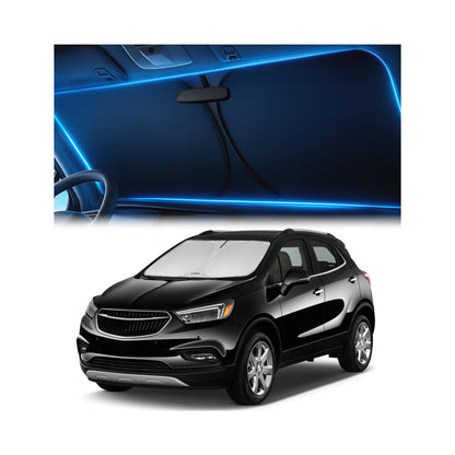 Magnelex Windshield Sun Shade for Kia K5 2021-2026 / Hyundai Sonata 2020-2026, Foldable Car Window Sunshade, Heat & UV Visor Cover, Reflective Front Shades Accessories