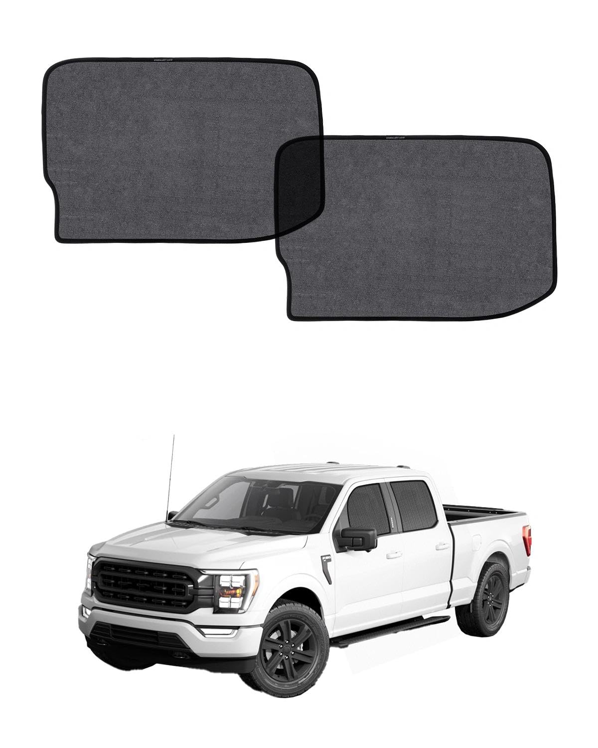 Car Window Shade for Honda Pilot 2016-2022,2 Pack UV & Glare Protection, Breathable Privacy Screen, Insect & Bug Blocker Magnetic Mesh Side Rear Sun Shades for Baby Camping, Napping & Travel
