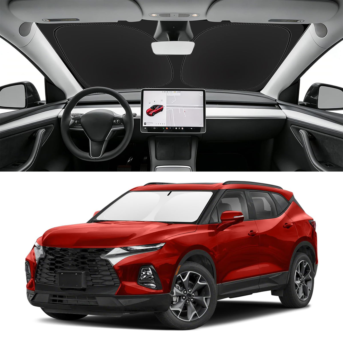 Custom Fit Windshield Sun Shade for BMW X1 2016-2026