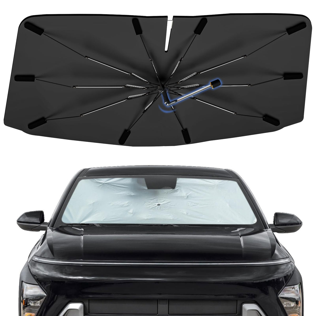 Windshield Sun Shade Umbrella for Dodge Durango 2011-2026 Front Window