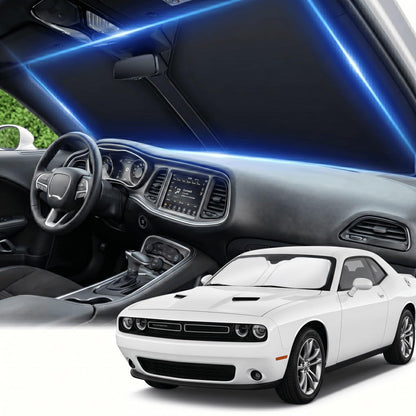 for Honda Accord 2018-2022 Windshield Sun Shade Front Window Shade Custom Fit Accord Accessories Sun Visor Foldable Shade Blocks UV Rays Summer Must Have Car Accessories