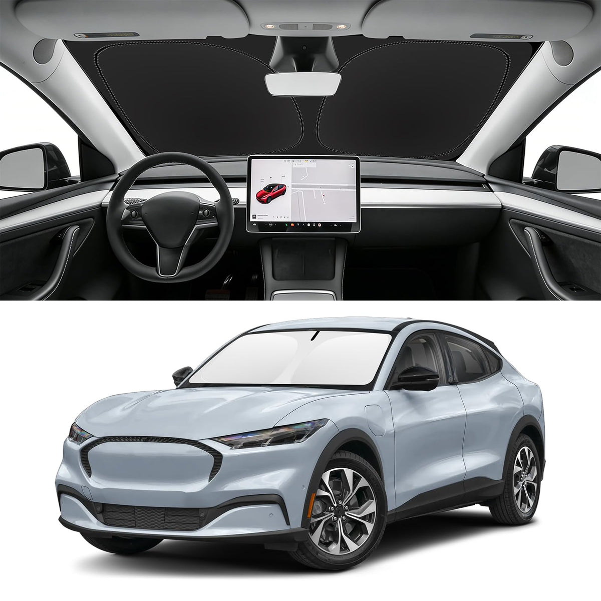 Custom Fit Windshield Sun Shade for BMW X1 2016-2026