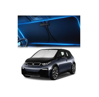 Magnelex Windshield Sun Shade for Kia K5 2021-2026 / Hyundai Sonata 2020-2026, Foldable Car Window Sunshade, Heat & UV Visor Cover, Reflective Front Shades Accessories
