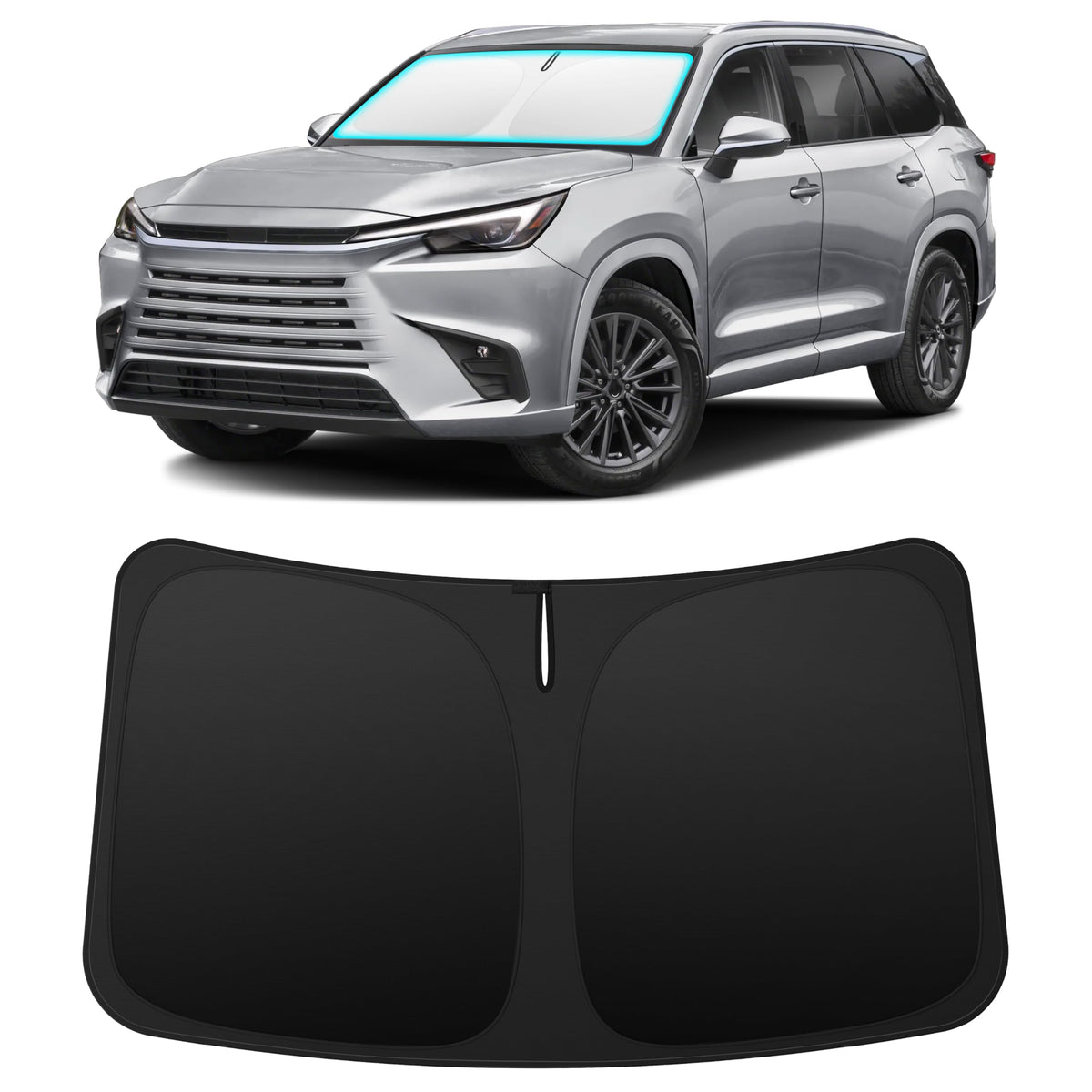 INSAUTO Custom Fit Windshield Sun Shade for Toyota Camry 2018-2024