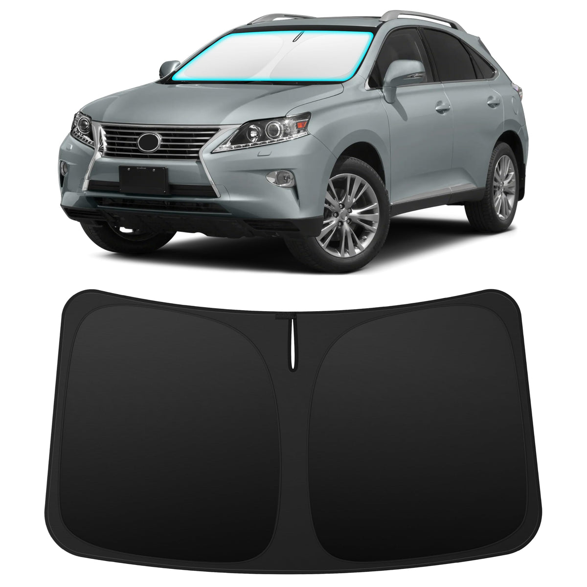 INSAUTO Custom Fit Windshield Sun Shade for Honda Accord 2013-2017