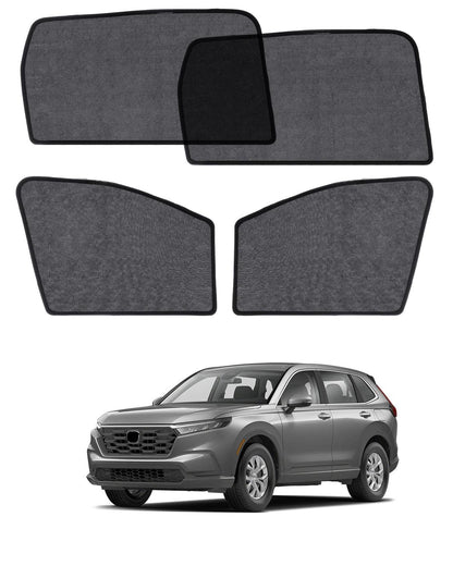 Car Window Shade for Honda Pilot 2016-2022,2 Pack UV & Glare Protection, Breathable Privacy Screen, Insect & Bug Blocker Magnetic Mesh Side Rear Sun Shades for Baby Camping, Napping & Travel