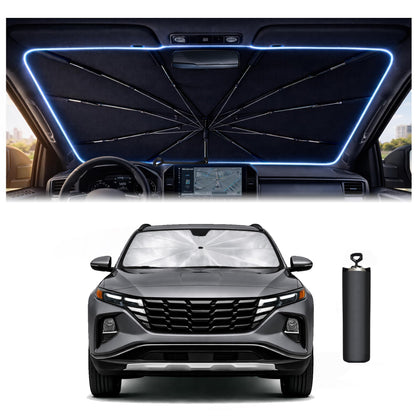 Car Windshield Sun Shade Umbrella for Mercedes Benz GLE 2020-2026