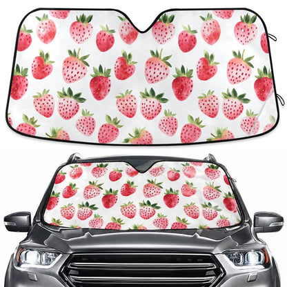 Sea Turtle Teal Windshield Sun Shade for Car Auto SUV Truck Foldable Front Window Sunshade Sun Visor Protector Block UV Rays Reflect Heat, 55" x 28"