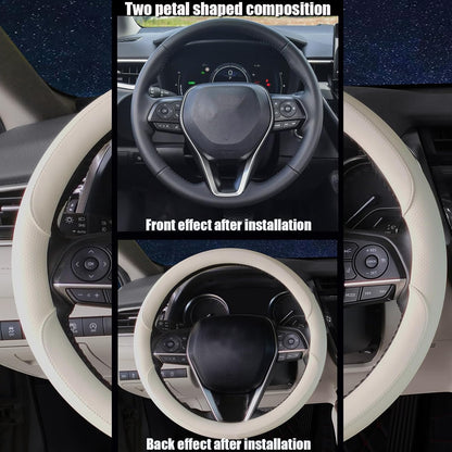 Steering Wheel Cover 14.5"-15", Non-Folding Packaging, Heavy-Duty