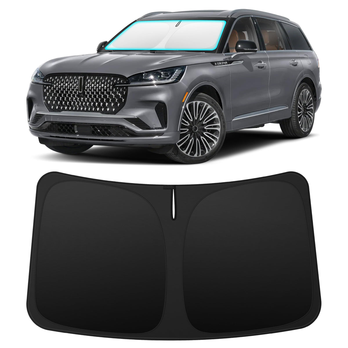 INSAUTO Custom Fit Windshield Sun Shade for Toyota Camry 2018-2024