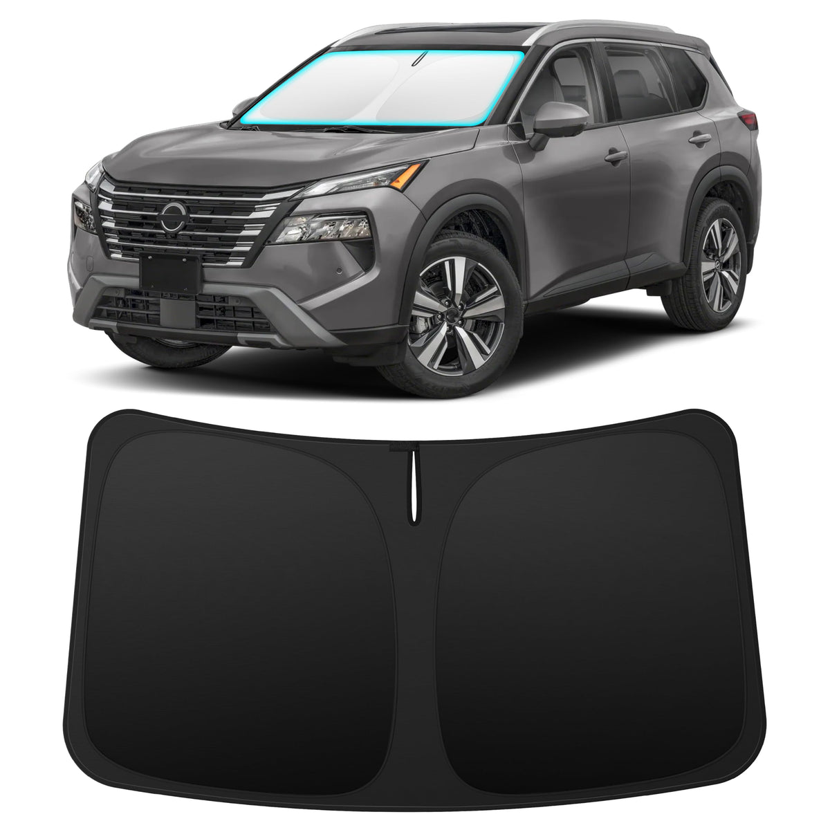 INSAUTO Custom Fit Windshield Sun Shade for Toyota Camry 2018-2024