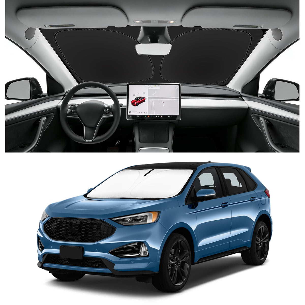 Custom Fit Windshield Sun Shade for BMW X1 2016-2026