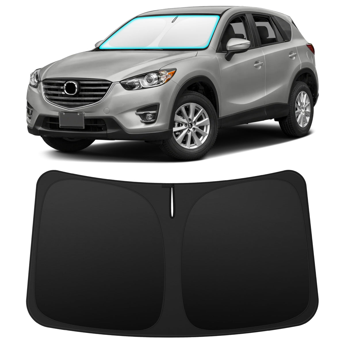 INSAUTO Custom Fit Windshield Sun Shade for Honda Accord 2013-2017