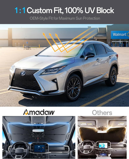 Windshield Sun Shade for Lexus RX 300/350 /400 （2000–2026）