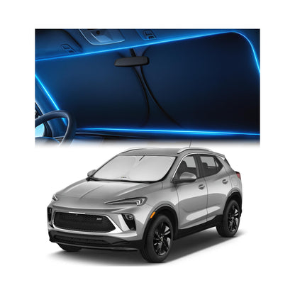Magnelex Windshield Sun Shade for Kia K5 2021-2026 / Hyundai Sonata 2020-2026, Foldable Car Window Sunshade, Heat & UV Visor Cover, Reflective Front Shades Accessories