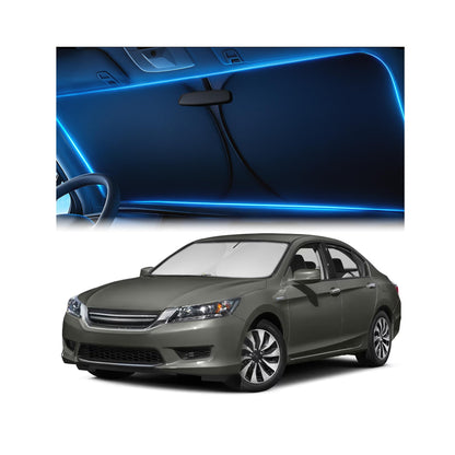 Magnelex Windshield Sun Shade for Kia K5 2021-2026 / Hyundai Sonata 2020-2026, Foldable Car Window Sunshade, Heat & UV Visor Cover, Reflective Front Shades Accessories
