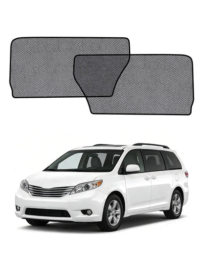 Car Window Shade for Honda Pilot 2016-2022,2 Pack UV & Glare Protection, Breathable Privacy Screen, Insect & Bug Blocker Magnetic Mesh Side Rear Sun Shades for Baby Camping, Napping & Travel