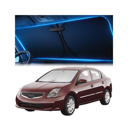 Magnelex Windshield Sun Shade for Kia K5 2021-2026 / Hyundai Sonata 2020-2026, Foldable Car Window Sunshade, Heat & UV Visor Cover, Reflective Front Shades Accessories