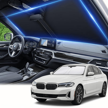for Honda Accord 2018-2022 Windshield Sun Shade Front Window Shade Custom Fit Accord Accessories Sun Visor Foldable Shade Blocks UV Rays Summer Must Have Car Accessories