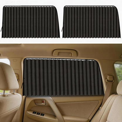 ZATOOTO Car Window Shades for Side Window, Magnetic Car Curtains, 4 Pack