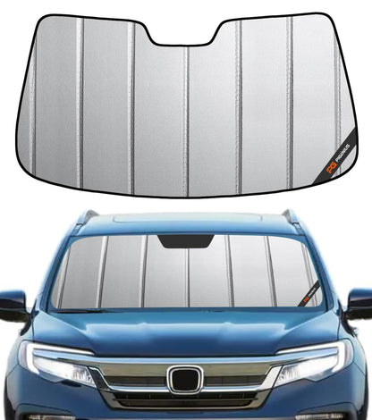 Pigenius Windshield Sunshade for Honda Pilot 2023-2026 Front Window Sun Shade - AstraGuard