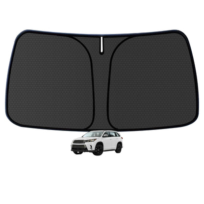 Murano Windshield Sun Shade for Murano 2015-2024 Blocks UV Rays Accessories,1:1 Custom Foldable Thickened Wear-Resistant Front Window Sunshade Visor,Keeps Your Car Cooler