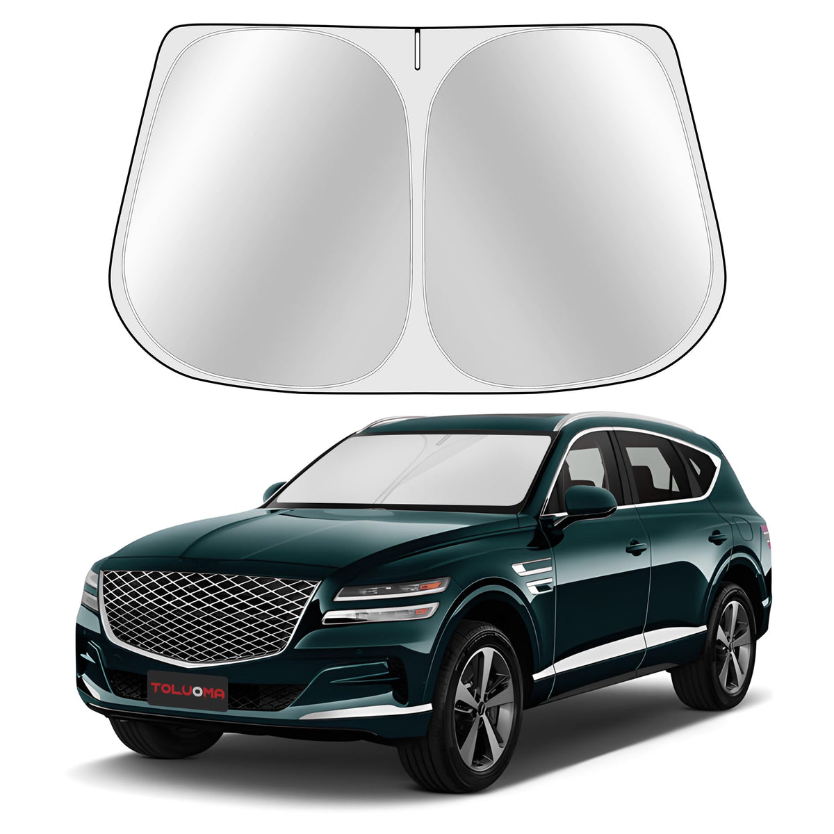 Custom Fit Windshield Sun Shade for Kia Telluride 2027