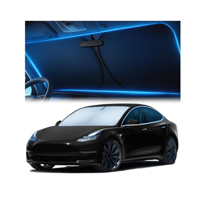 Magnelex Windshield Sun Shade for Kia K5 2021-2026 / Hyundai Sonata 2020-2026, Foldable Car Window Sunshade, Heat & UV Visor Cover, Reflective Front Shades Accessories