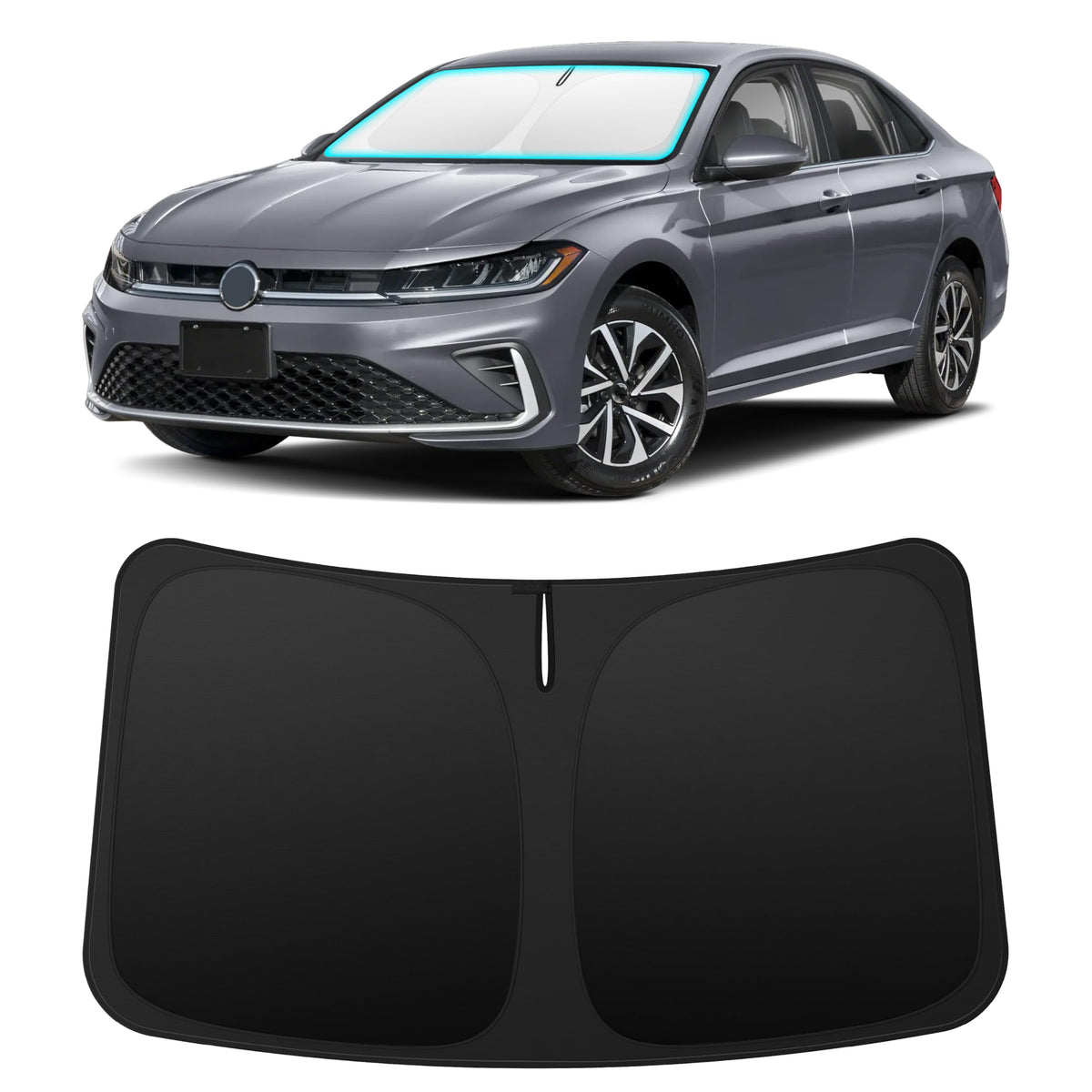 INSAUTO Custom Fit Windshield Sun Shade for Toyota Camry 2018-2024