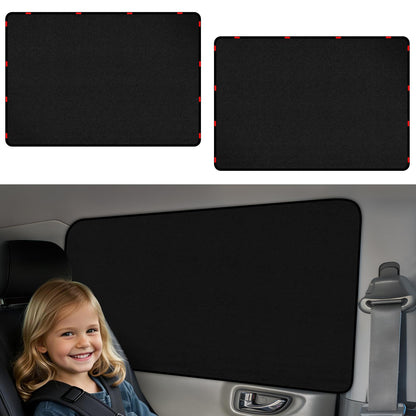ZATOOTO Magnetic Car Window Shades 4PCS, Car Window Covers Ultimate Privacy