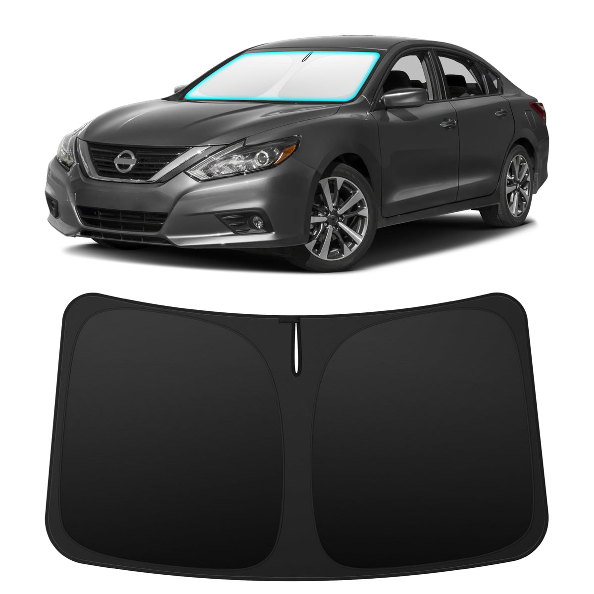 INSAUTO Custom Fit Windshield Sun Shade for Honda Accord 2013-2017