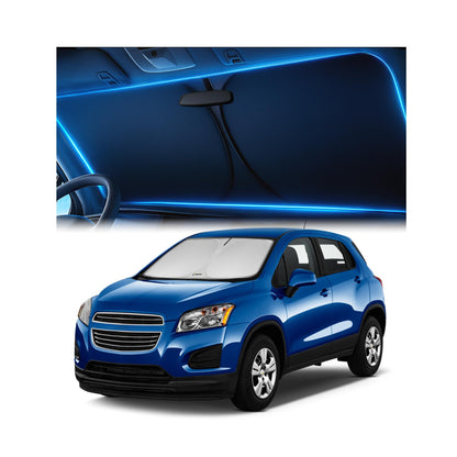 Magnelex Windshield Sun Shade for Kia K5 2021-2026 / Hyundai Sonata 2020-2026, Foldable Car Window Sunshade, Heat & UV Visor Cover, Reflective Front Shades Accessories