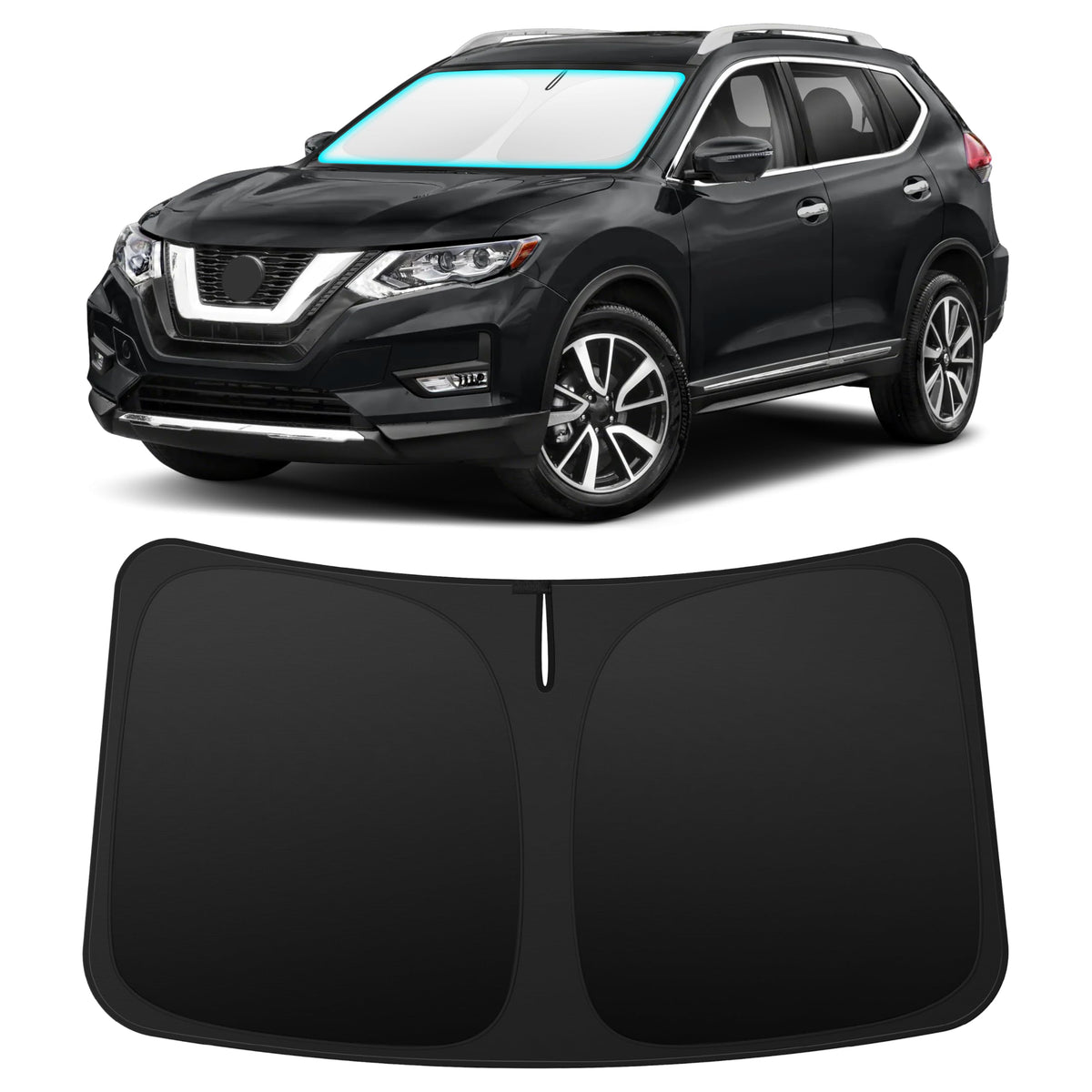 INSAUTO Custom Fit Windshield Sun Shade for Honda Accord 2013-2017
