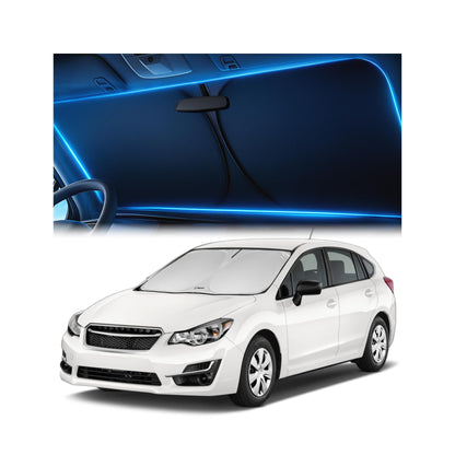 Magnelex Windshield Sun Shade for Kia K5 2021-2026 / Hyundai Sonata 2020-2026, Foldable Car Window Sunshade, Heat & UV Visor Cover, Reflective Front Shades Accessories