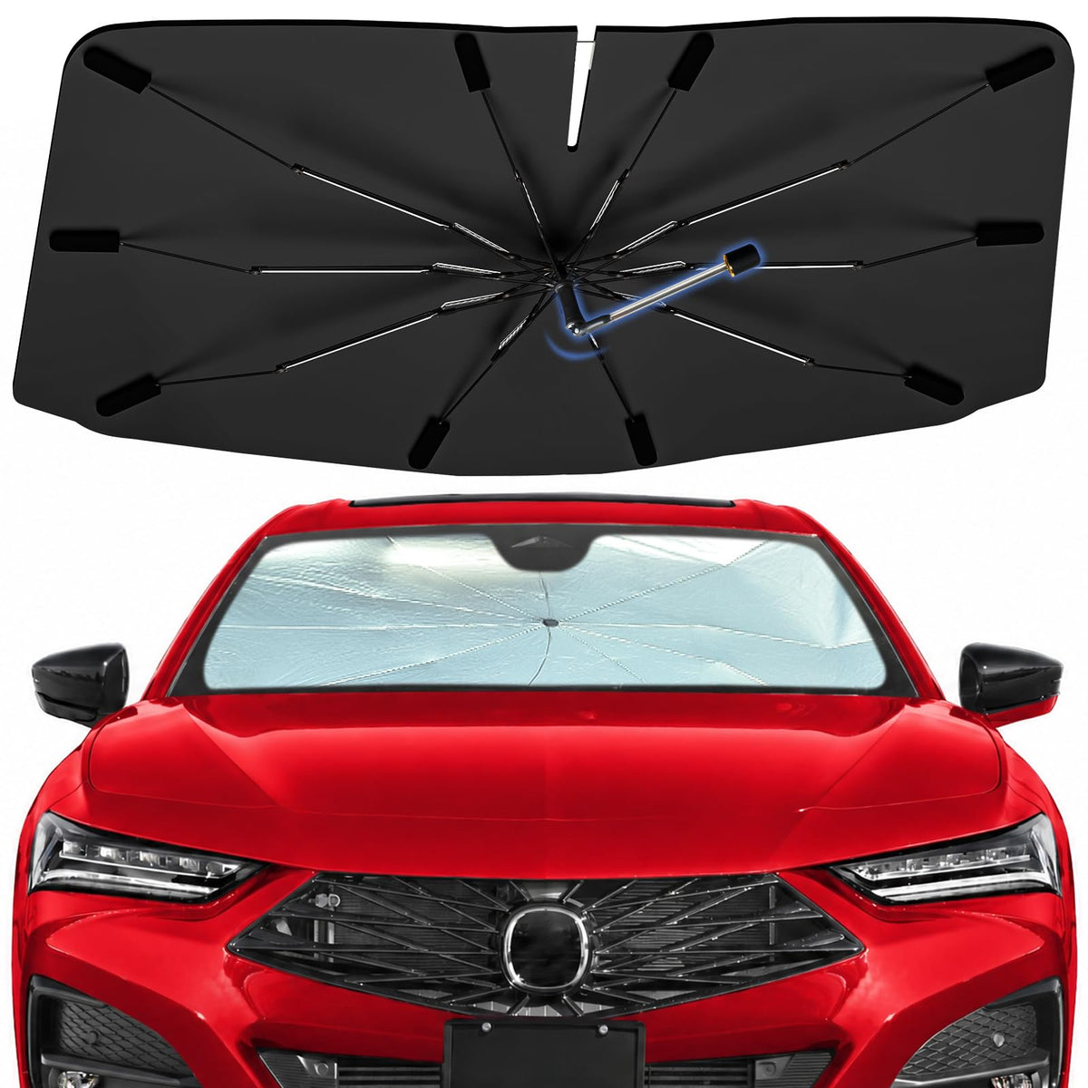 Windshield Sun Shade Umbrella for Dodge Durango 2011-2026 Front Window