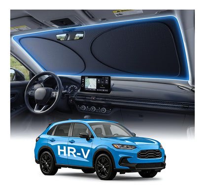 2026 Upgraded Windshield Sun Shade for Toyota RAV4 [Precision Custom Fit, Superior UV & Heat Block] Cooling Tech Fabric, Durable Foldable with Storage Bag, Fits 2000-2026