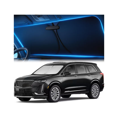 Magnelex Windshield Sun Shade for Kia K5 2021-2026 / Hyundai Sonata 2020-2026, Foldable Car Window Sunshade, Heat & UV Visor Cover, Reflective Front Shades Accessories