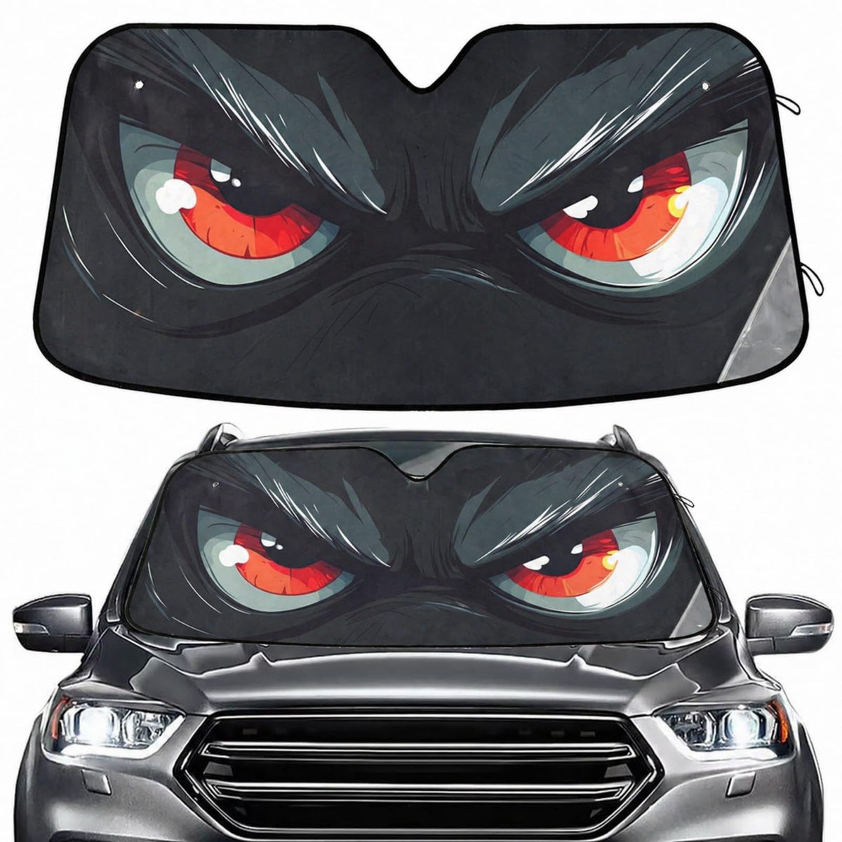 Sea Turtle Teal Windshield Sun Shade for Car Auto SUV Truck Foldable Front Window Sunshade Sun Visor Protector Block UV Rays Reflect Heat, 55" x 28"