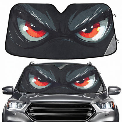 Sea Turtle Teal Windshield Sun Shade for Car Auto SUV Truck Foldable Front Window Sunshade Sun Visor Protector Block UV Rays Reflect Heat, 55" x 28"