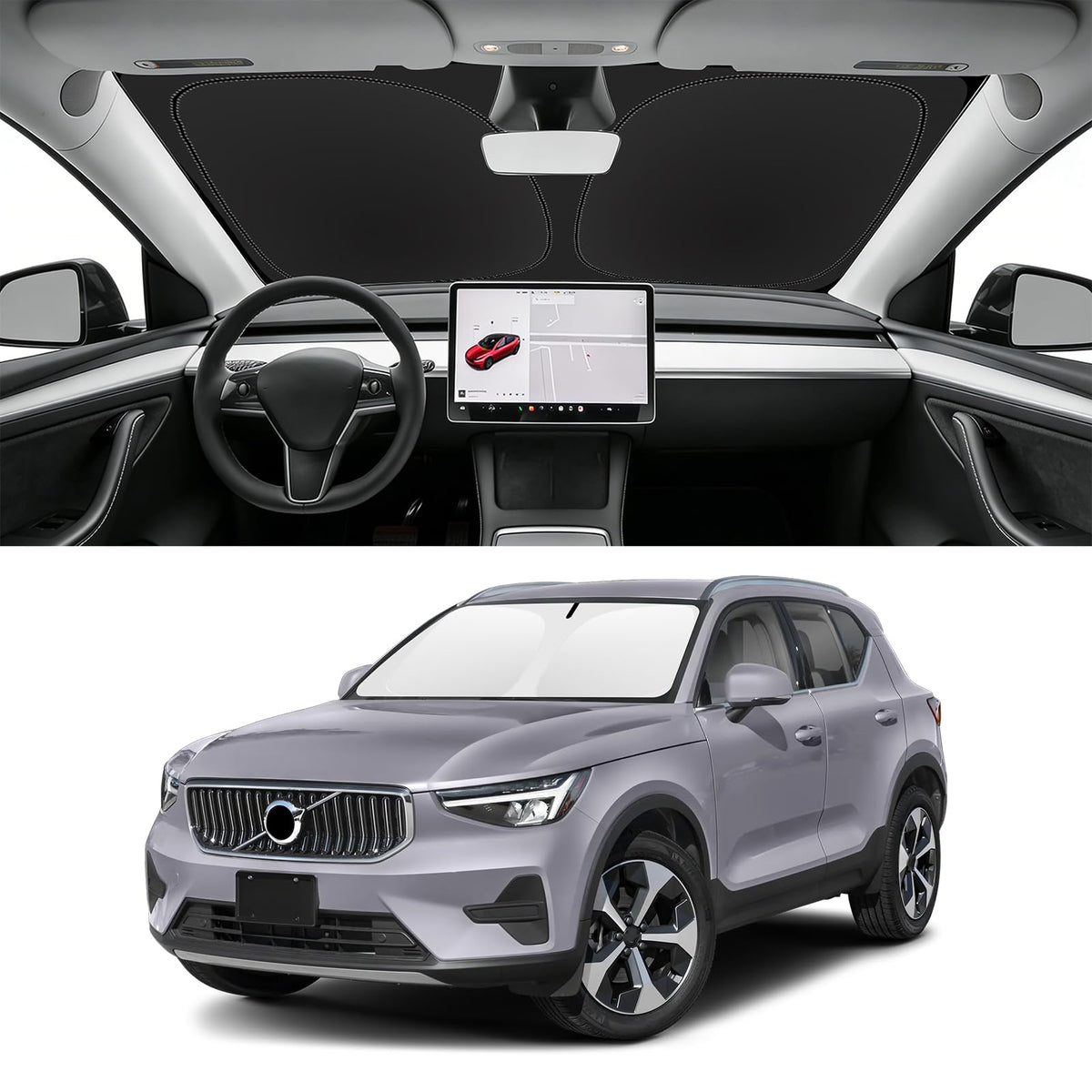 Custom Fit Windshield Sun Shade for BMW X1 2016-2026