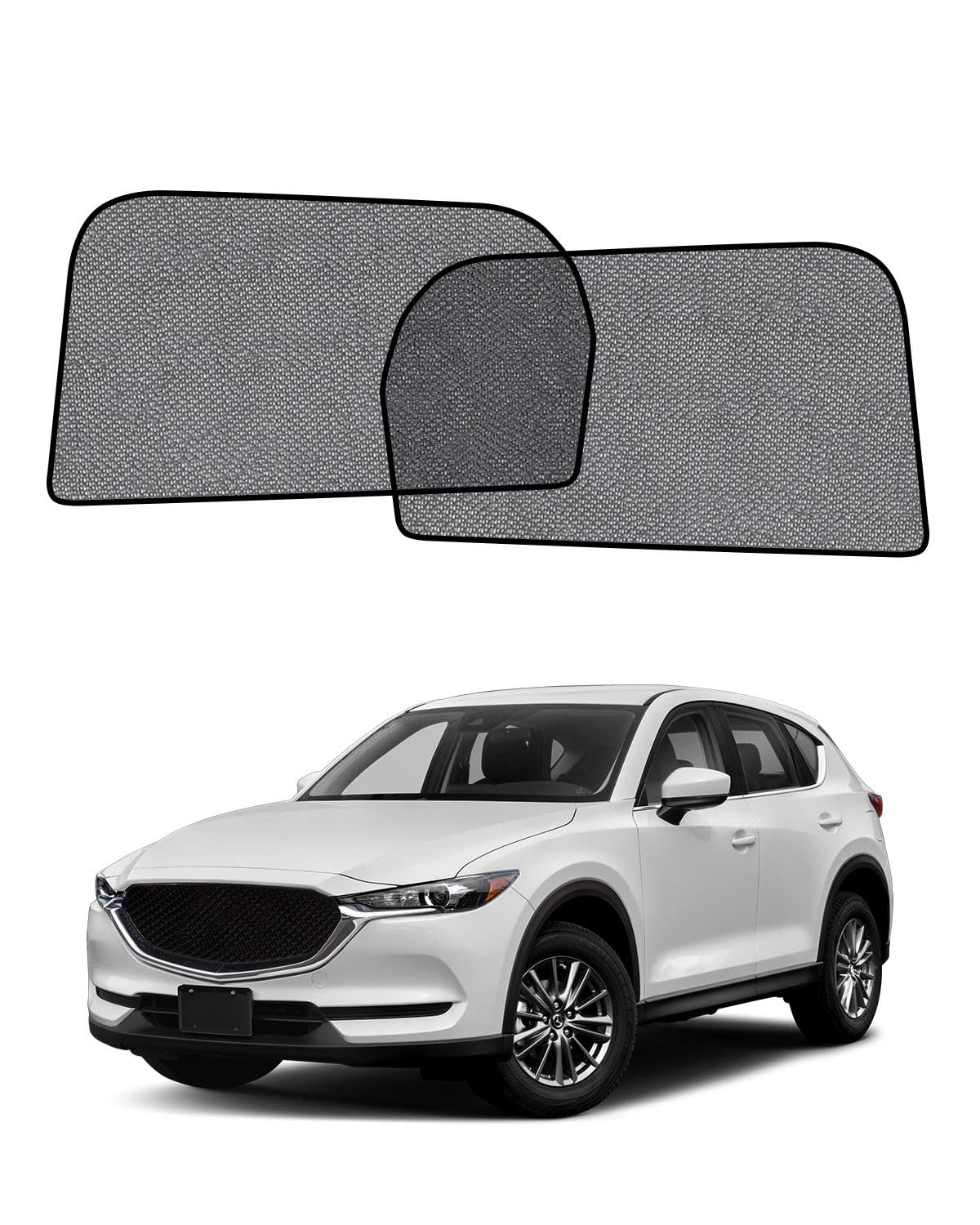 Car Window Shade for Honda Pilot 2016-2022,2 Pack UV & Glare Protection, Breathable Privacy Screen, Insect & Bug Blocker Magnetic Mesh Side Rear Sun Shades for Baby Camping, Napping & Travel