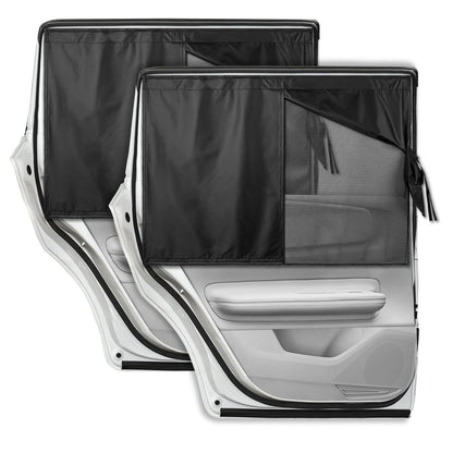 Car Window Shades for Baby, Side Window Sun Shades Blocks Heat and UV Rays Glare,Magnetic Car Privacy Safe Curtains for Back Windows, Camping Accessories