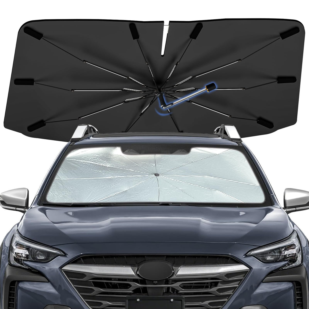 Windshield Sun Shade Umbrella for Dodge Durango 2011-2026 Front Window