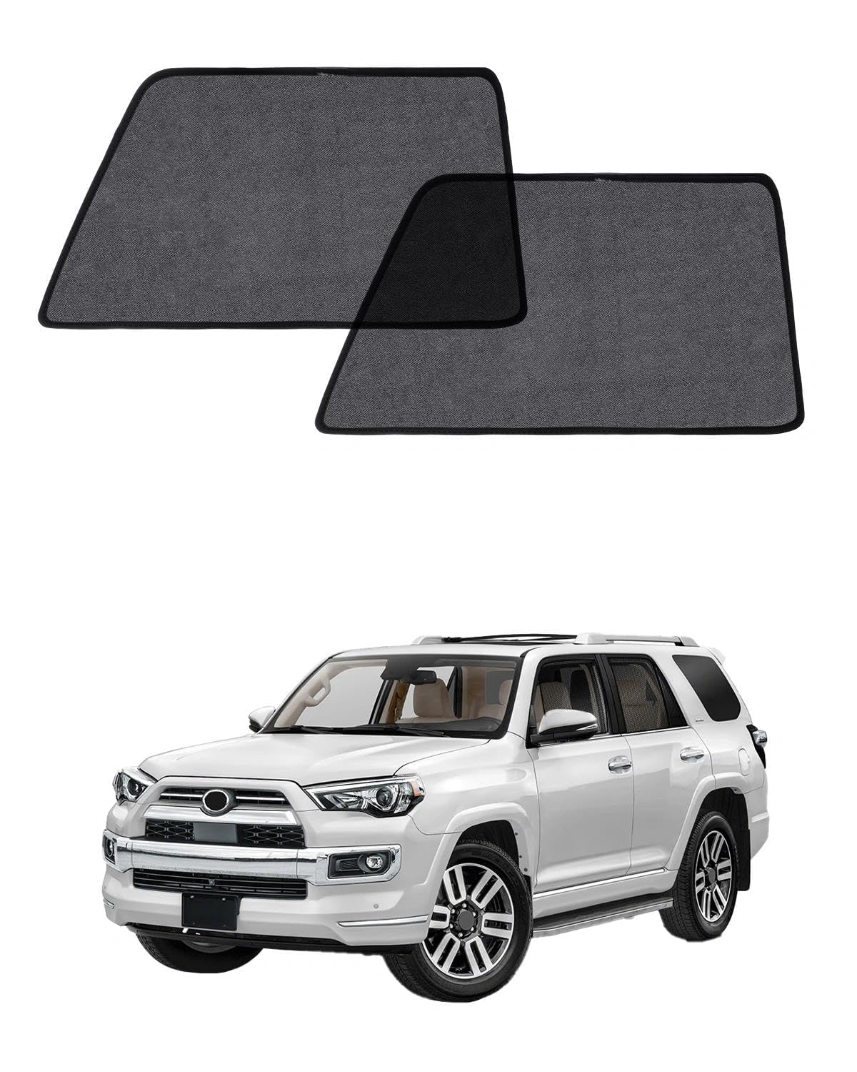 Car Window Shade for Honda Pilot 2016-2022,2 Pack UV & Glare Protection, Breathable Privacy Screen, Insect & Bug Blocker Magnetic Mesh Side Rear Sun Shades for Baby Camping, Napping & Travel